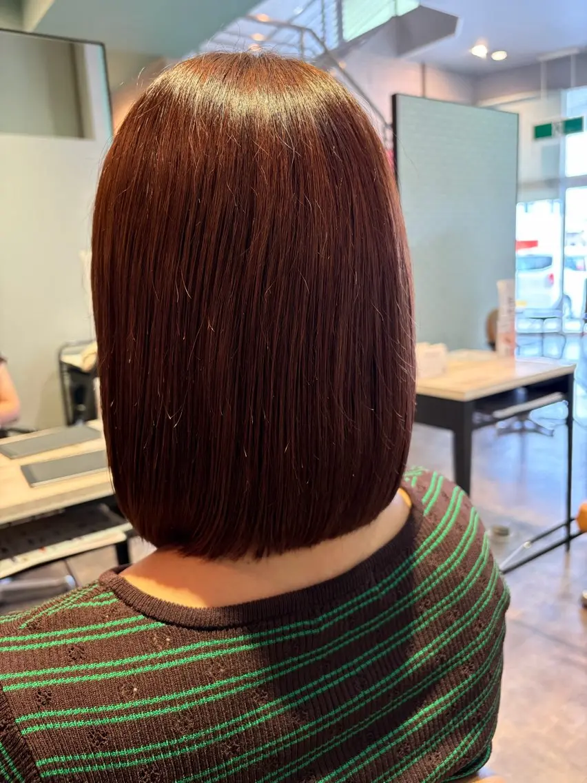 カット ブリーチモデル RURUのヘアスタイル