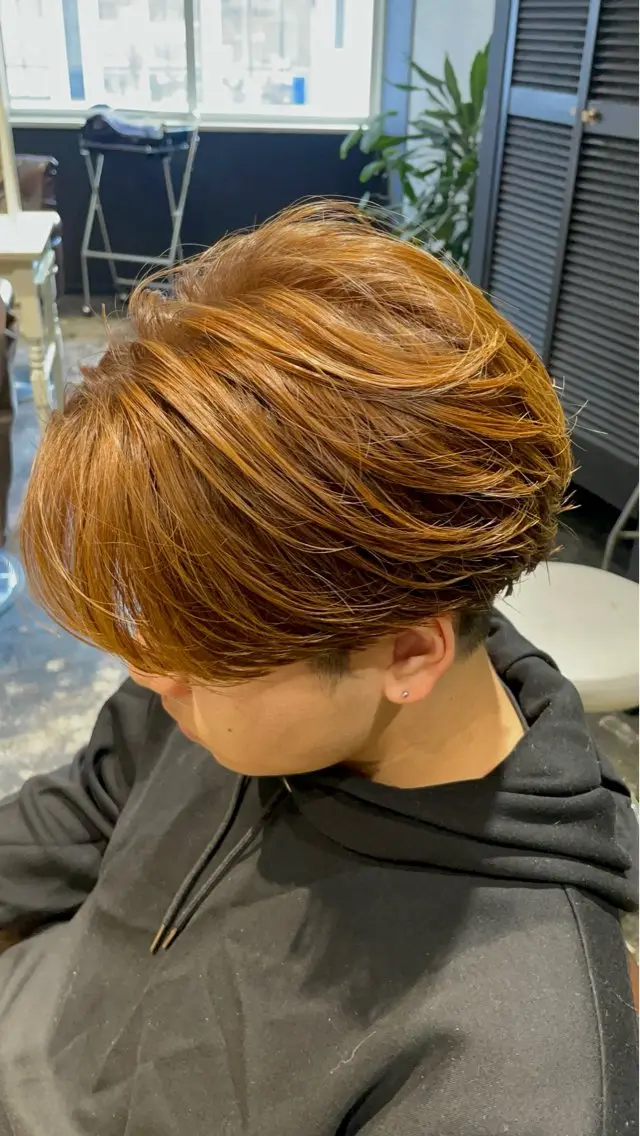 パーマ メンズ カット ヘアカラー トリートメント 💈メンズ職人 ルキト💈のヘアスタイル