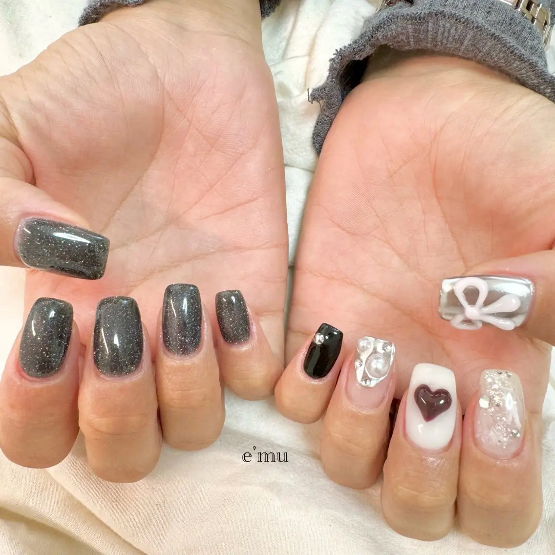 ネイル nail salon e'mu💐のネイルデザイン