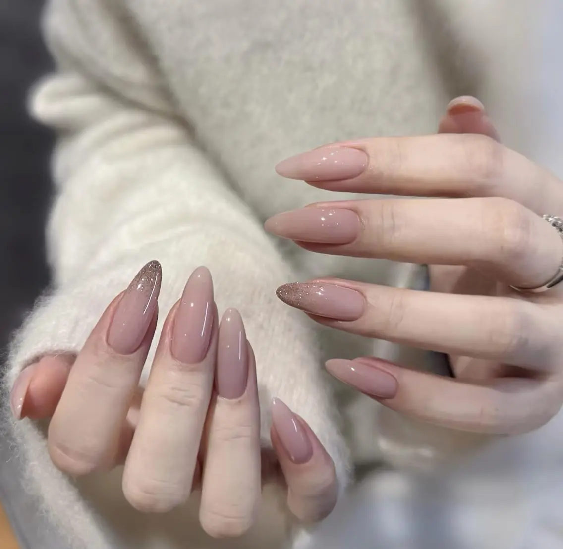 ネイル By moonネイル 🌷ワンホン/韓国風のネイルデザイン