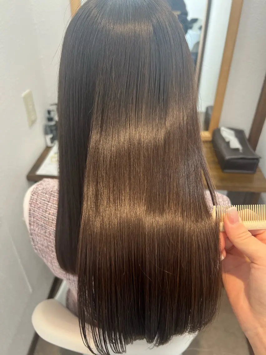 ロング 刀根 梓織のヘアスタイル