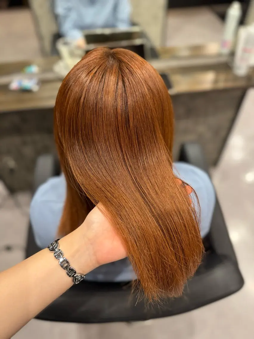 ミディアム ヘアカラー トリートメント 🖤Ayaka🖤 モデル様募集中🌙のヘアスタイル