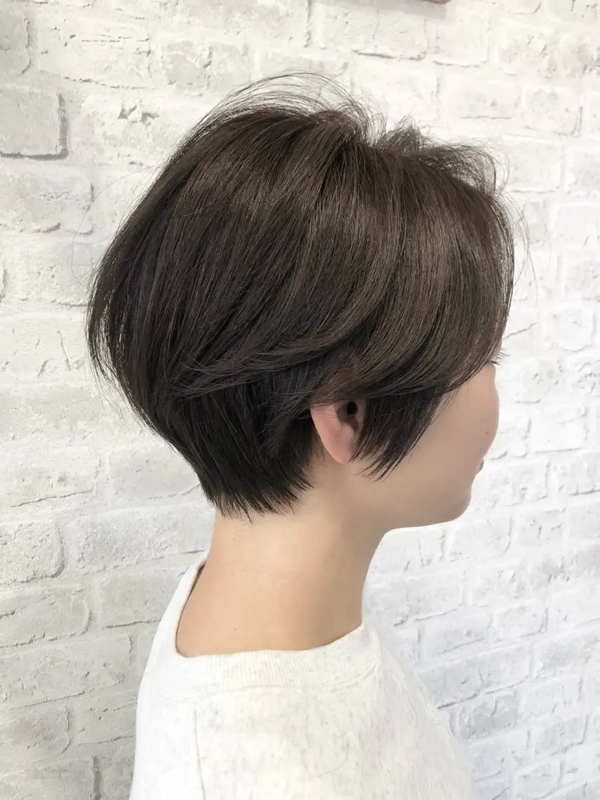 ショート ショートヘア カット パーマ 内藤 繁のヘアスタイル