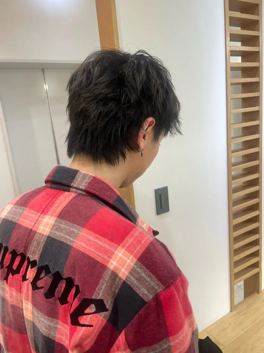 ショート ショートヘア BLEACH 🟥 PERM 天神🏆のヘアスタイル