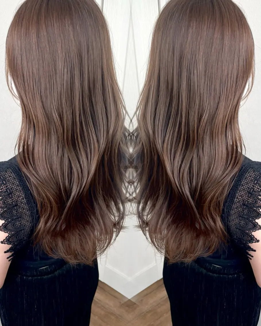 🌟初回おすすめ🌟カット💇🏻♀️➕選べる艶カラー🌈➕TOKIO 4stepTR💎 (超音波ケアプロ付き🫧)の写真