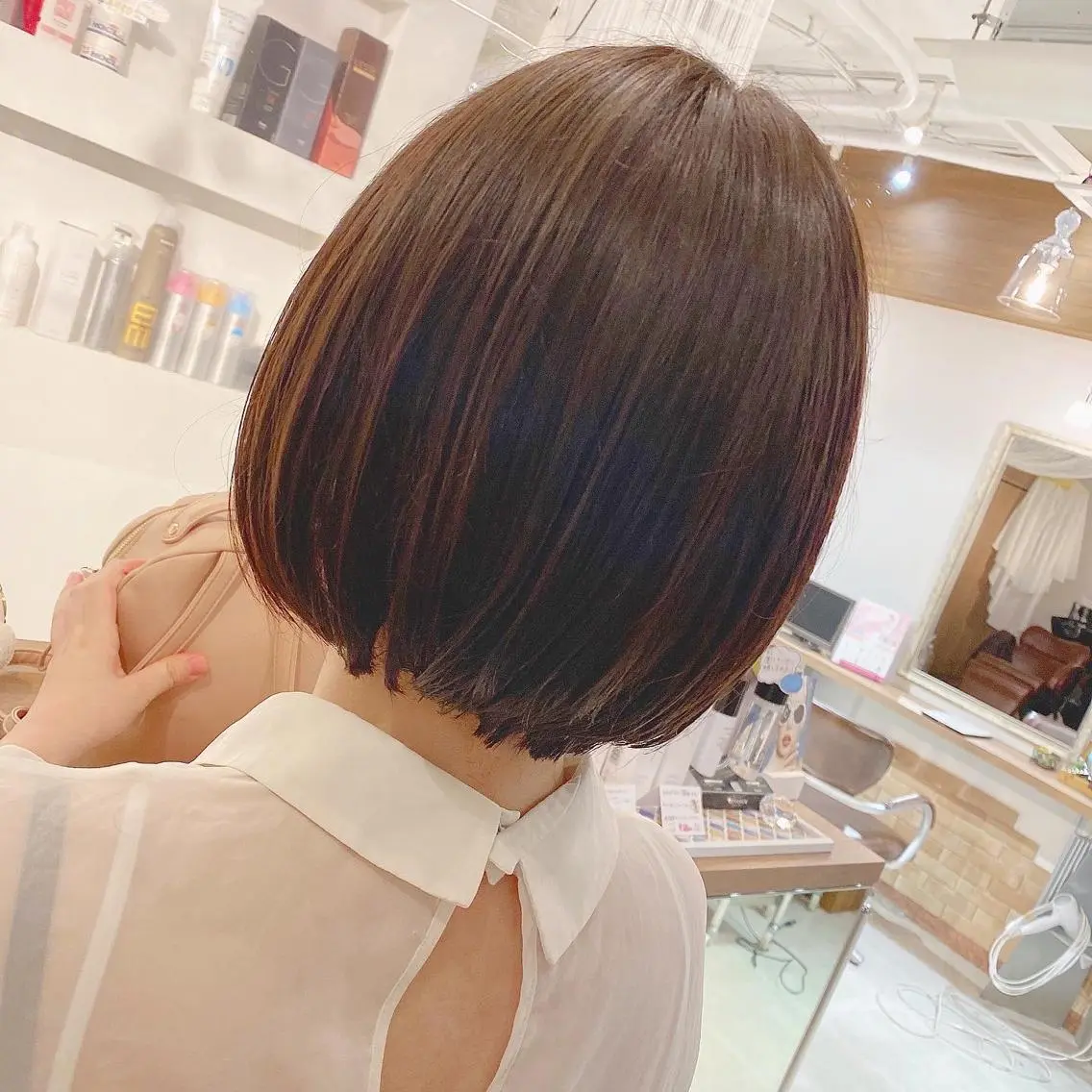ショート ボブ 髪質改善 髪質改善特化 安東駿介のヘアスタイル