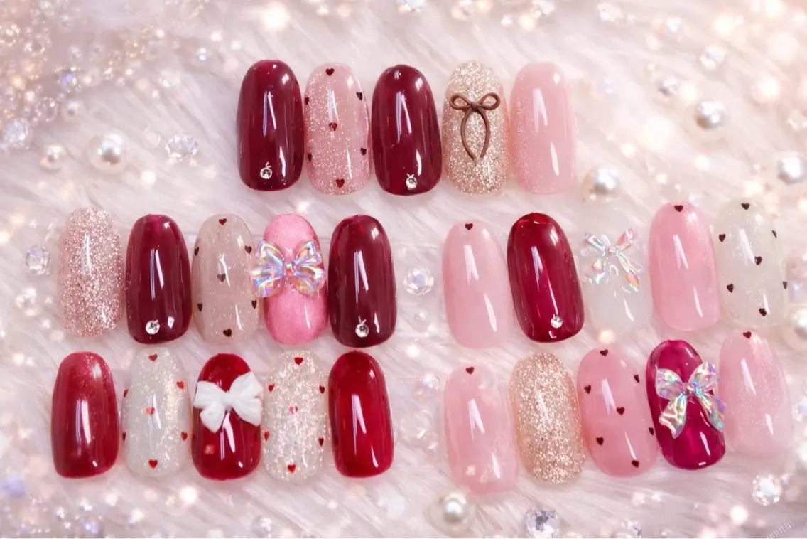 【推し活にオススメ】ときめきハート×リボン🎀定額の写真