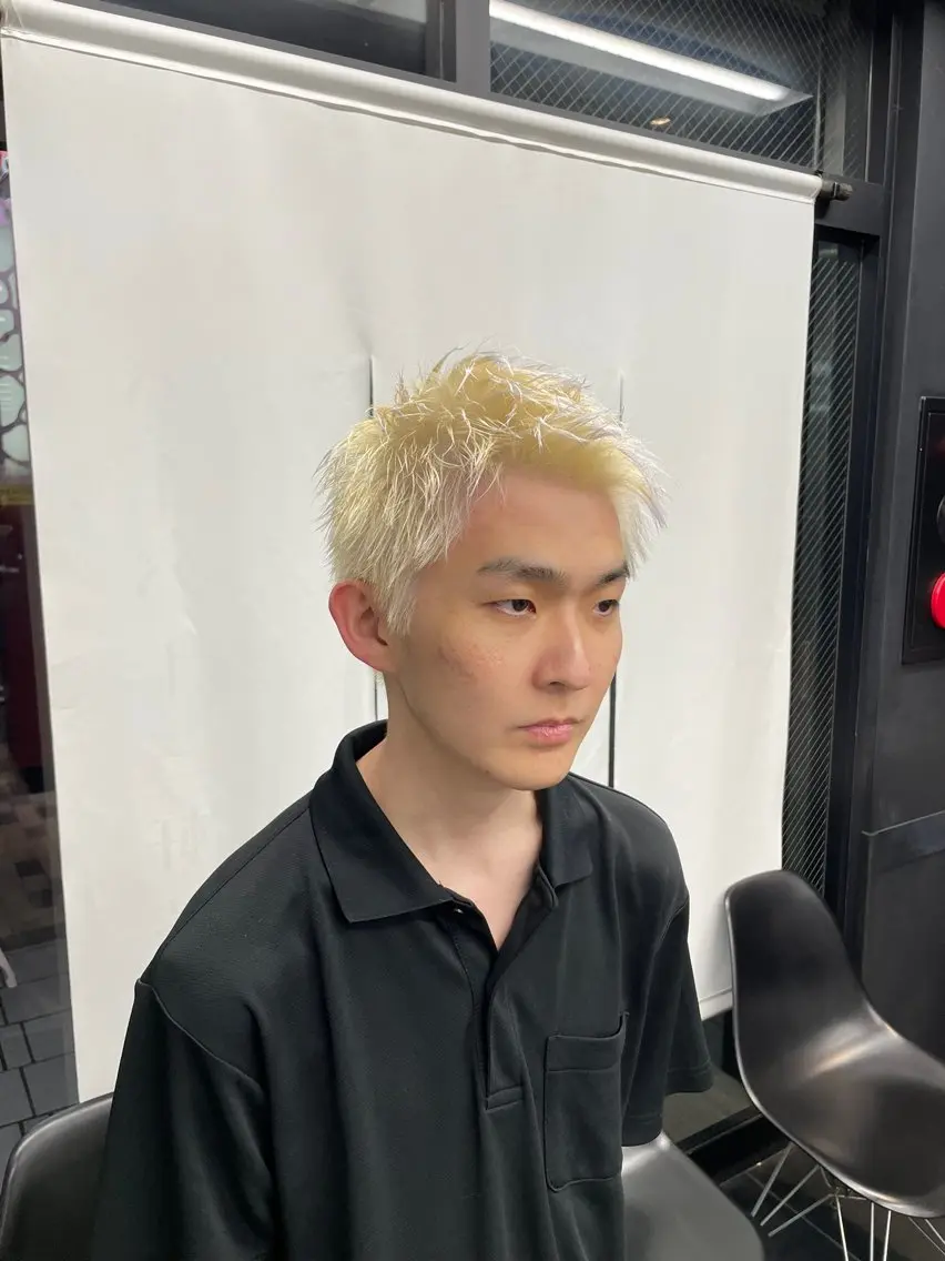 ショート カラー メンズ MEN'S 限定 / 杉田 星成のヘアスタイル