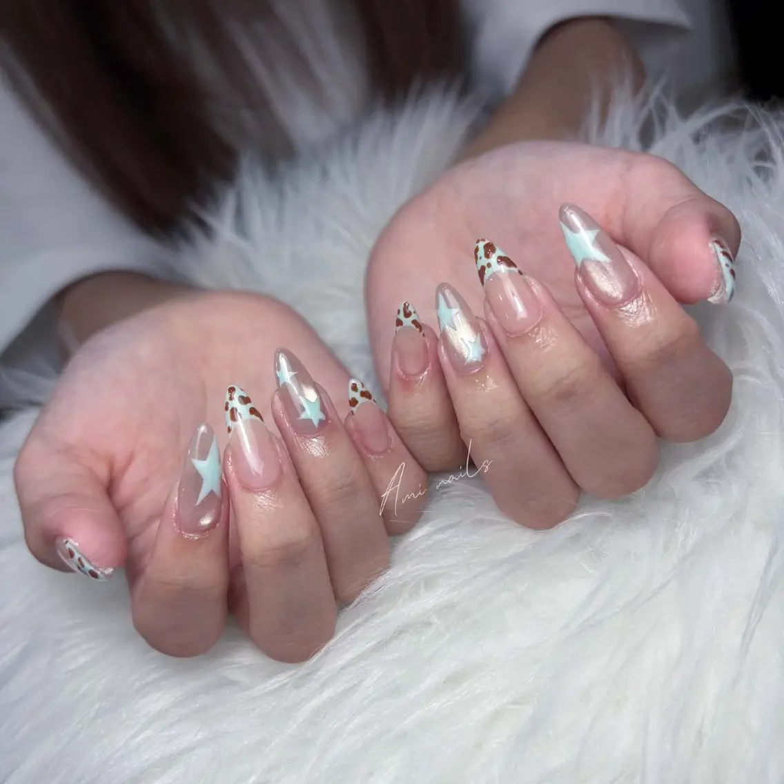 ネイル 長さ出し ジェルネイル 持ち込み ハンドネイル Miyuki Beautyのネイルデザイン