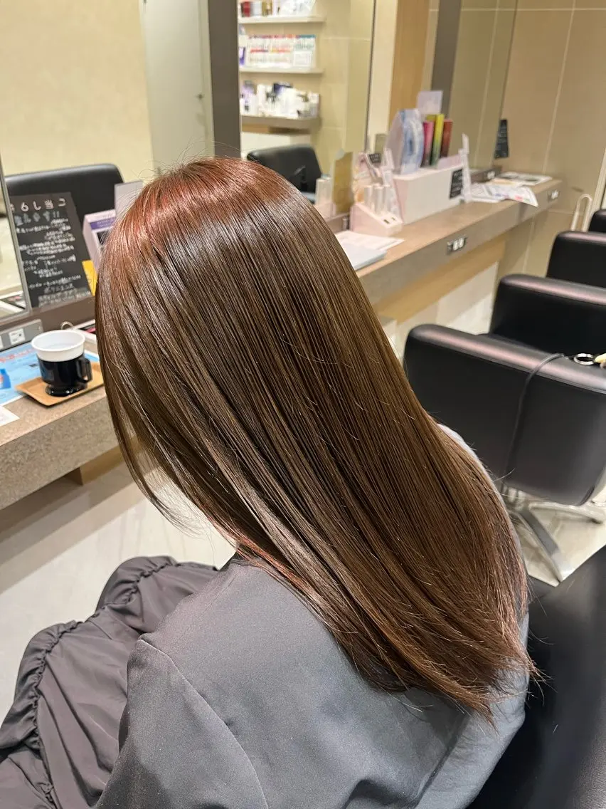 ロング カラー みう/カラー モデル募集中🤍🫧のヘアスタイル