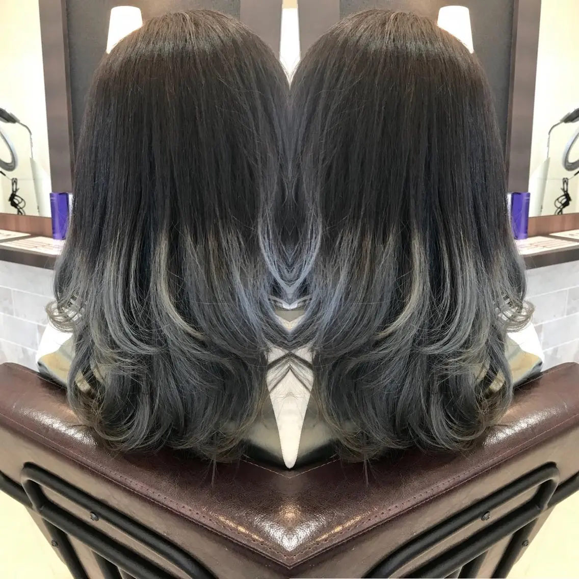 ミディアム カラー 柿沼  洸太のヘアスタイル