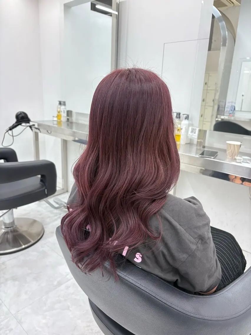 ロング カラー ヘアアレンジ ヘアカラー ヘッドスパ ヘアセット 🫧🎀うる艶暖色 🏹Nanako🎀のヘアスタイル
