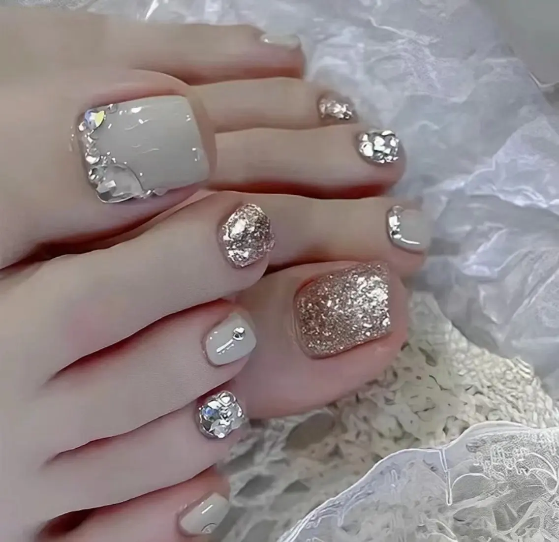 【練習モデル】フット🎀付け放題持ち込みデザイン🎀フットバス付き✨の写真