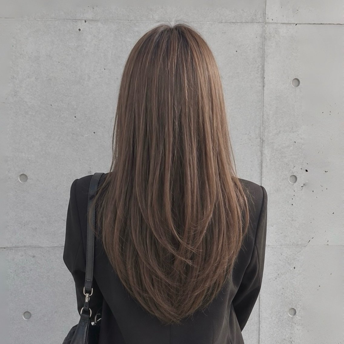 ロング ロングレイヤー 韓国風ヘア レイヤーカット ロング ローレイヤー 《期間限定価格》 ロングレイヤー✂️のヘアスタイル