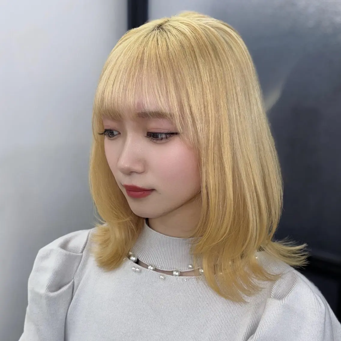ミディアム カラー ヘアカラー Ren. 🦋デザインカラーのヘアスタイル