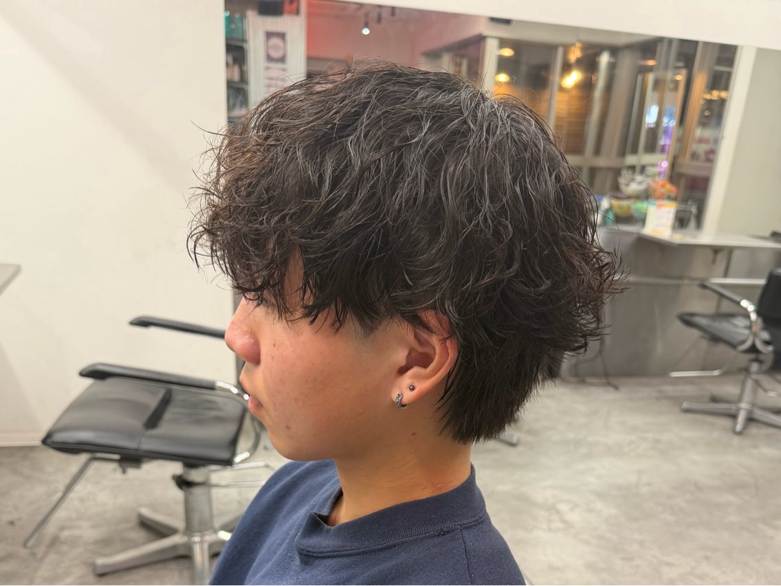 パーマ メンズ カット パーマ メンズ特化🌊/似合 わせカット🌊/奏音のヘアスタイル