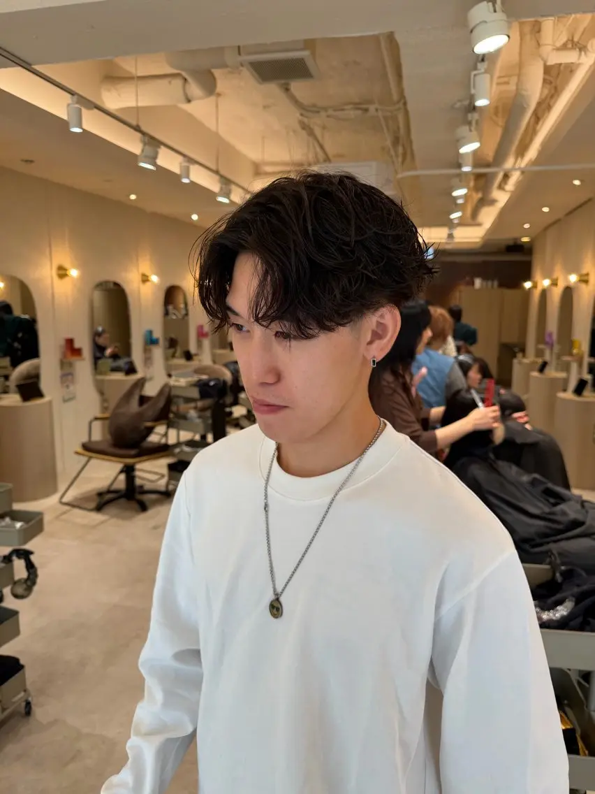 ショート カット パーマ 【yuni】 コタロウのヘアスタイル
