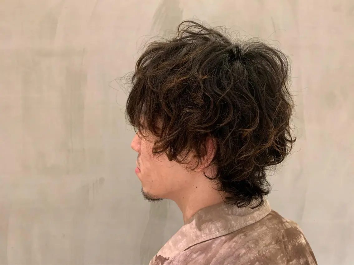 ショート パーマ メンズ 山本 亜以子のヘアスタイル