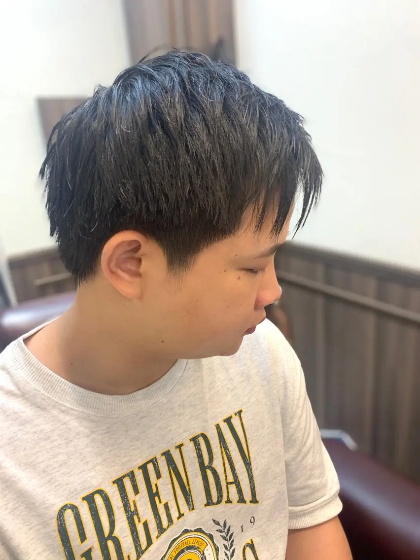 メンズ フリーランス理美容師 いさかのヘアスタイル