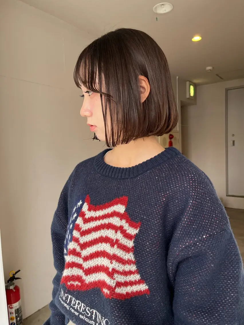 ショート カラー カット ヘアカラー IROW/イロウ天神 大名店 yamaのヘアスタイル