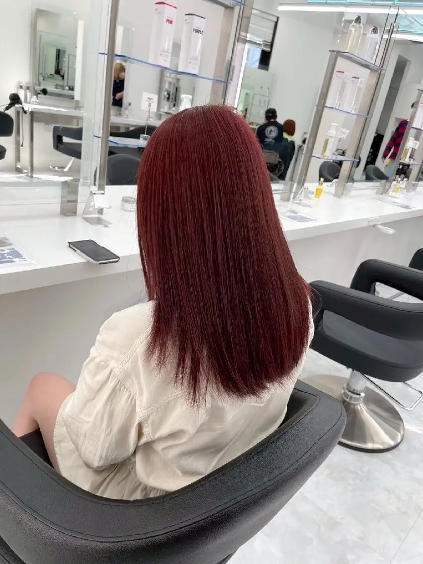 カラー 髪質改善 🍒renka🍒 ボブ/ショート/暖色のヘアスタイル