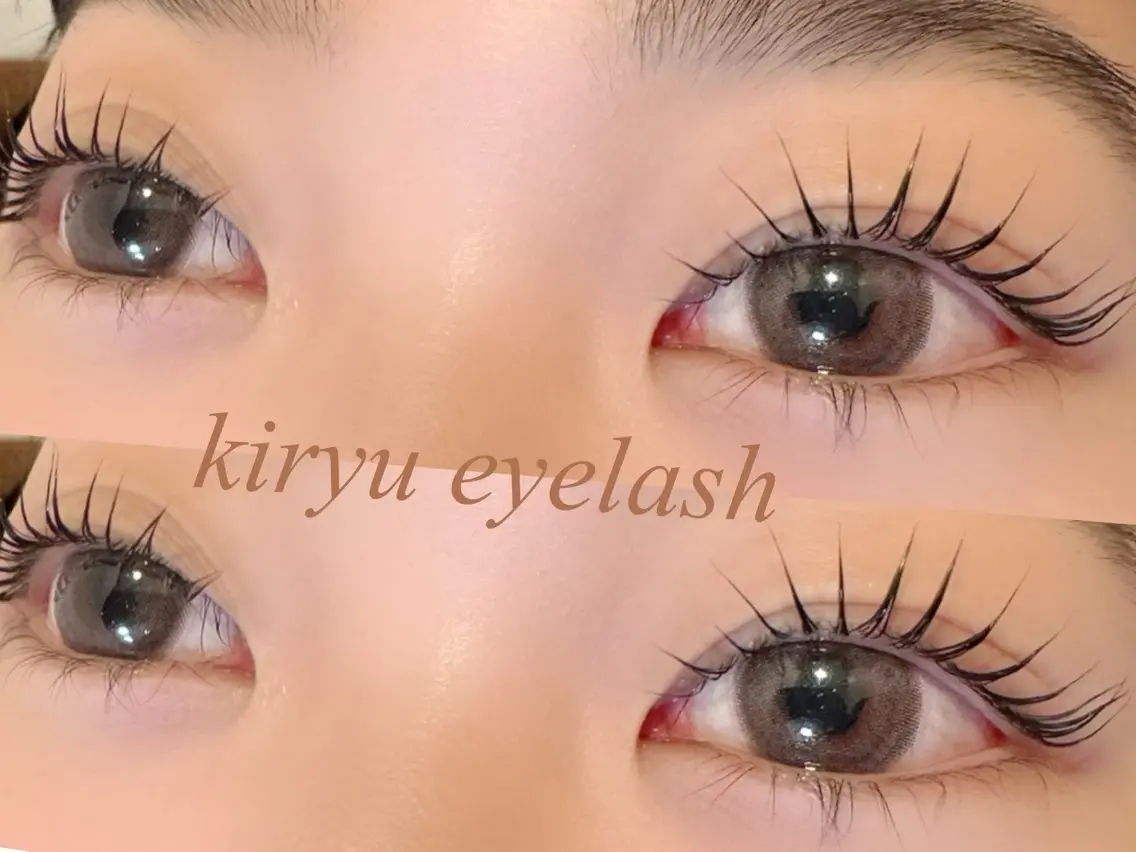 マツエク・マツパ マツパ kiryu eyelashのマツエク・マツパデザイン
