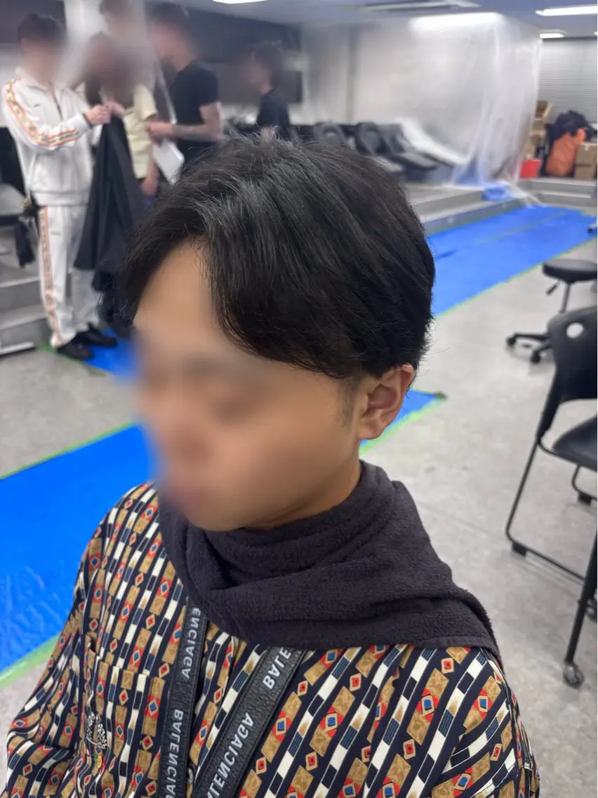 メンズ メンズ特化美容師 アンリのヘアスタイル