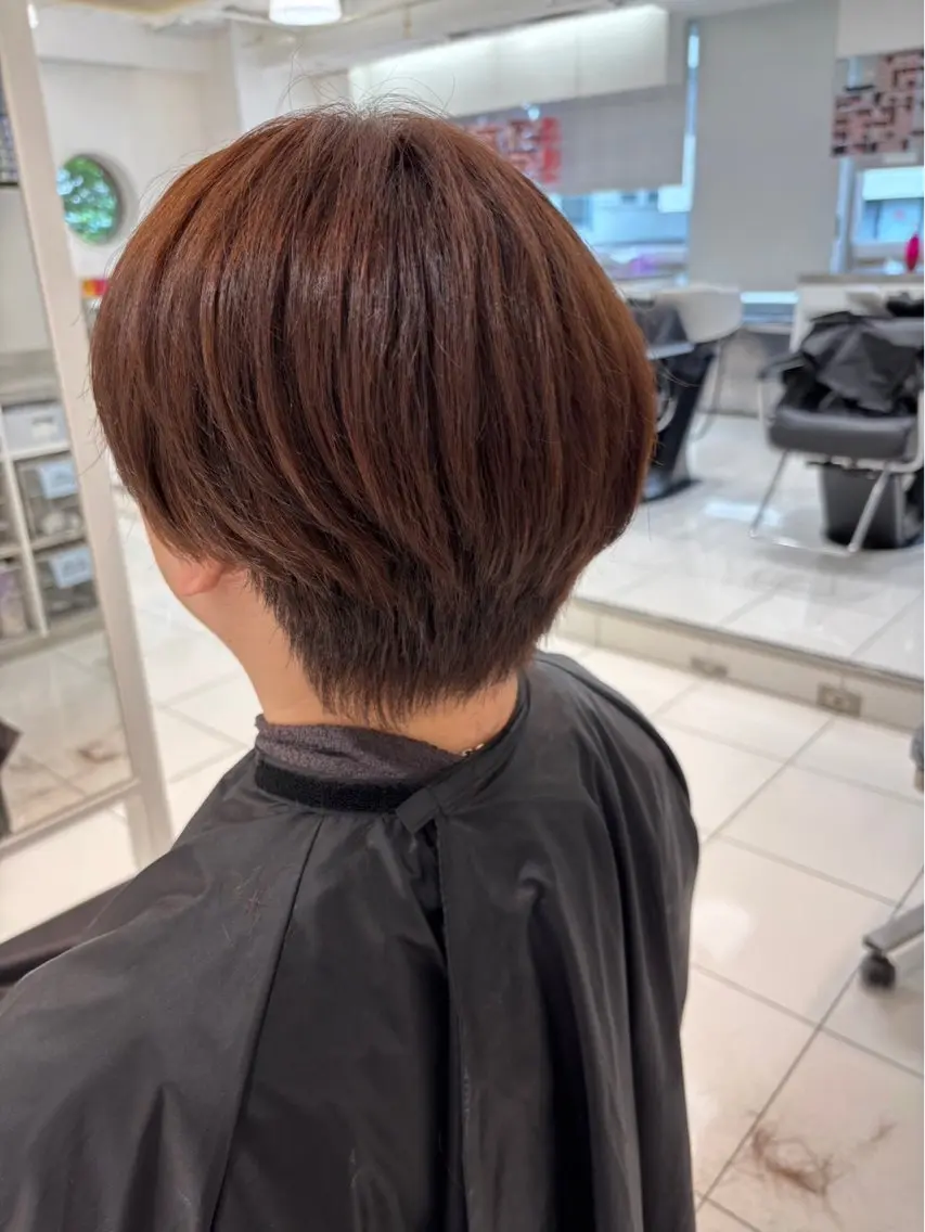 ショート カラー kazu /渋谷美容師✨のヘアスタイル