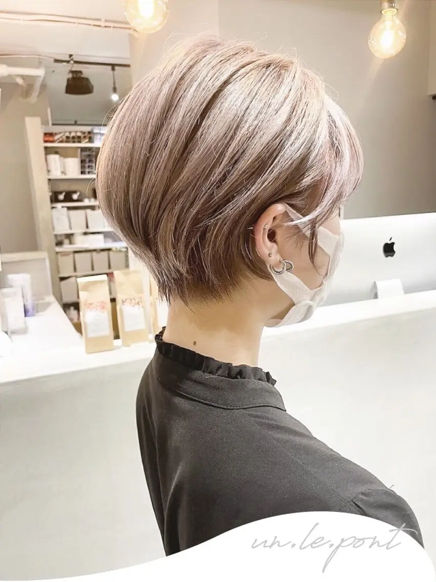 ショート un.le.pont ルカ  🎨のヘアスタイル