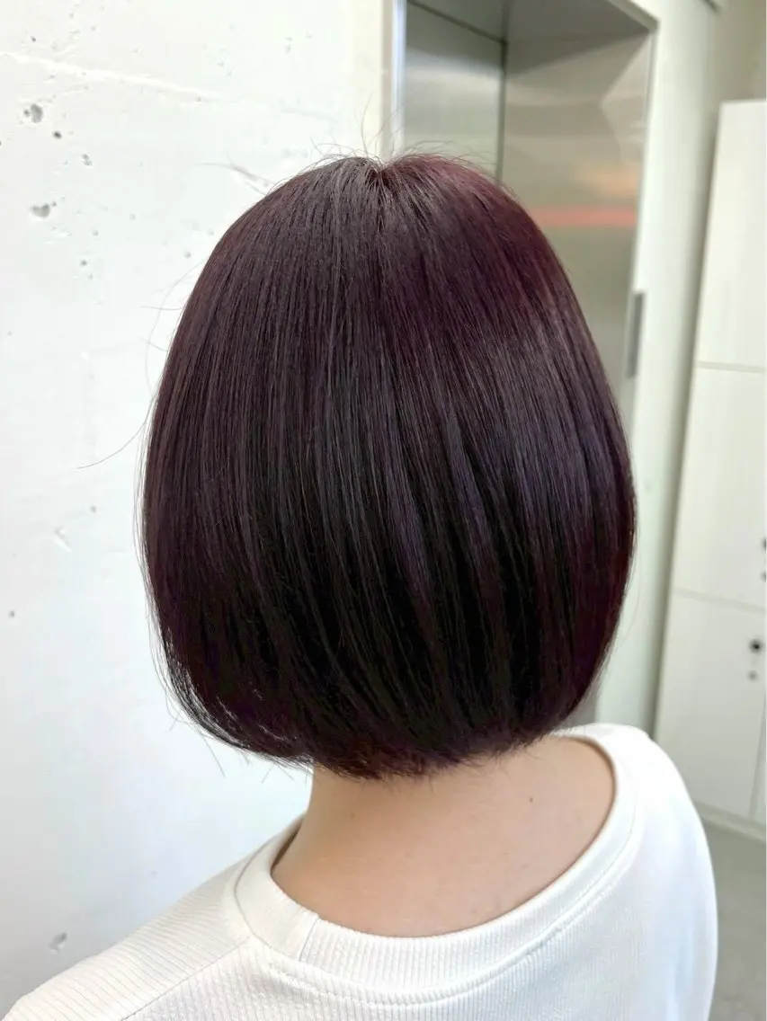 カラー ヘアカラー 野内 柚那のヘアスタイル