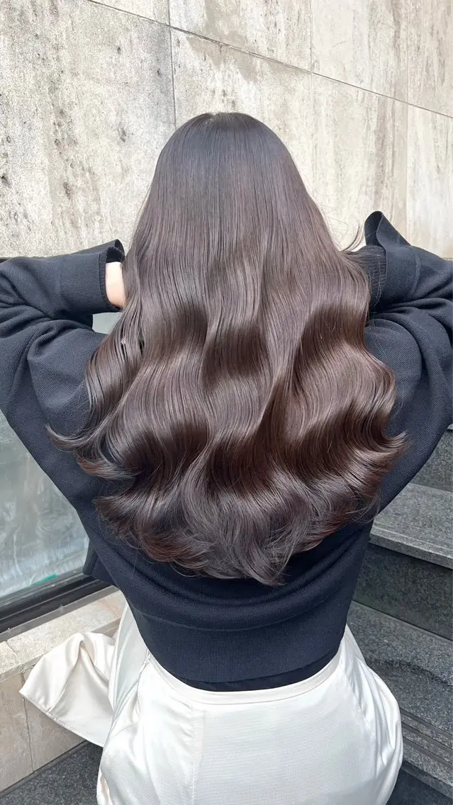 セミロング ✨️髪質改善＆艶カラ ー✨️Yudaiのヘアスタイル