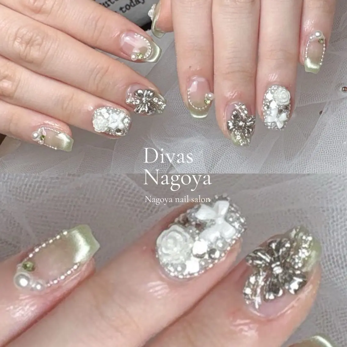 ネイル フットネイル フレンチネイル ジェルネイル ガーリー グラデーション ハンドネイル D.d Nail Moeのネイルデザイン