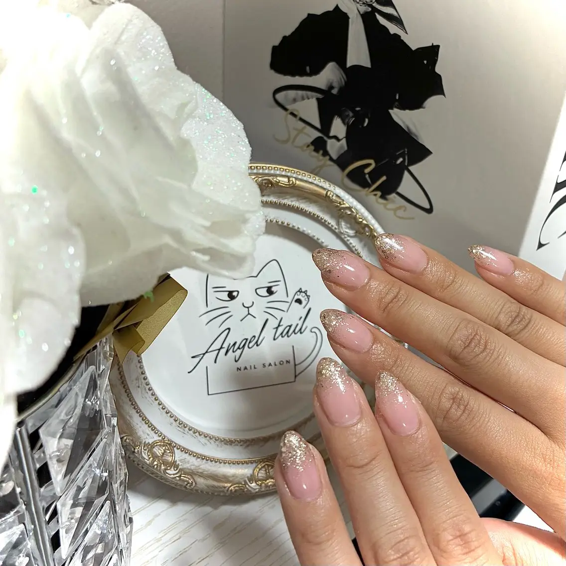 うる艶★ラメグラデーション💐の写真