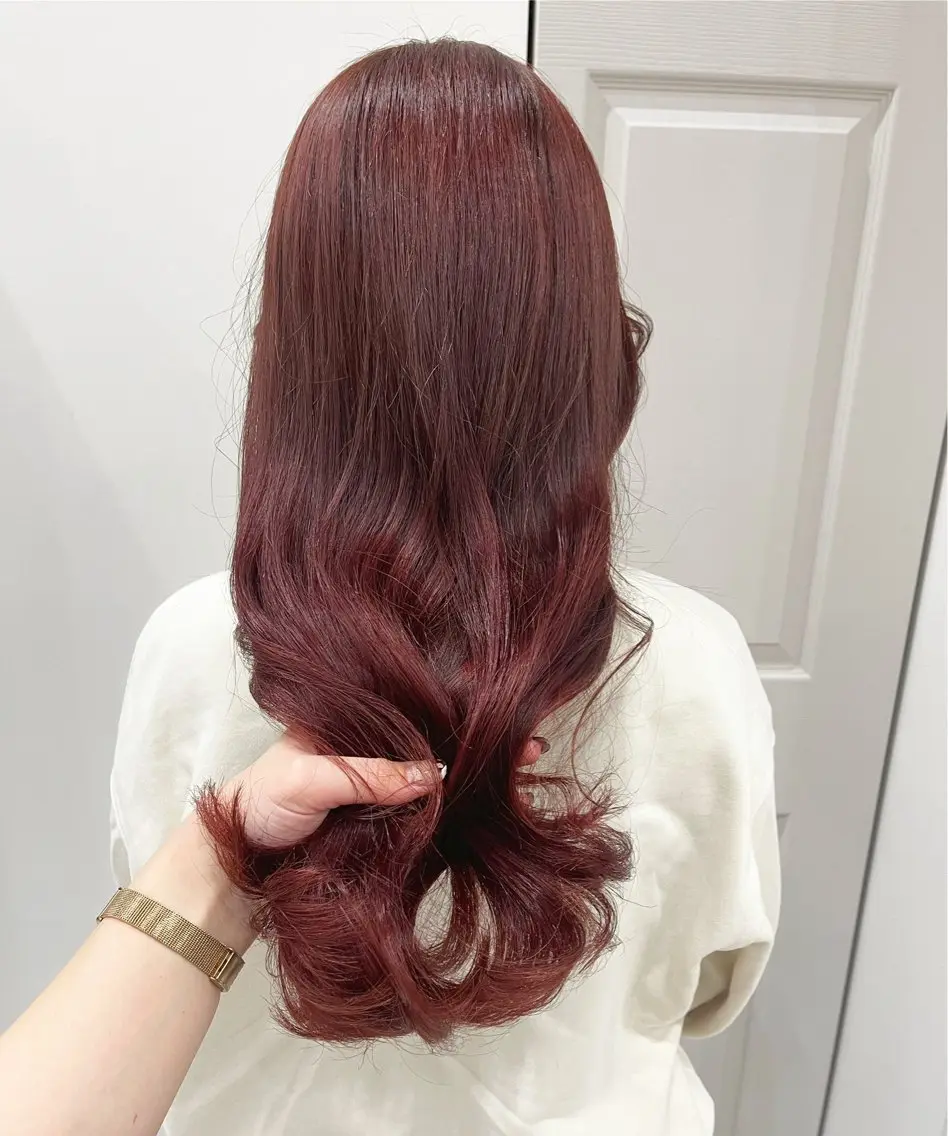 🩰美髪韓国ヘア🩰オーガニック艶カラー✖️TOKIO超音波アイロン付の写真