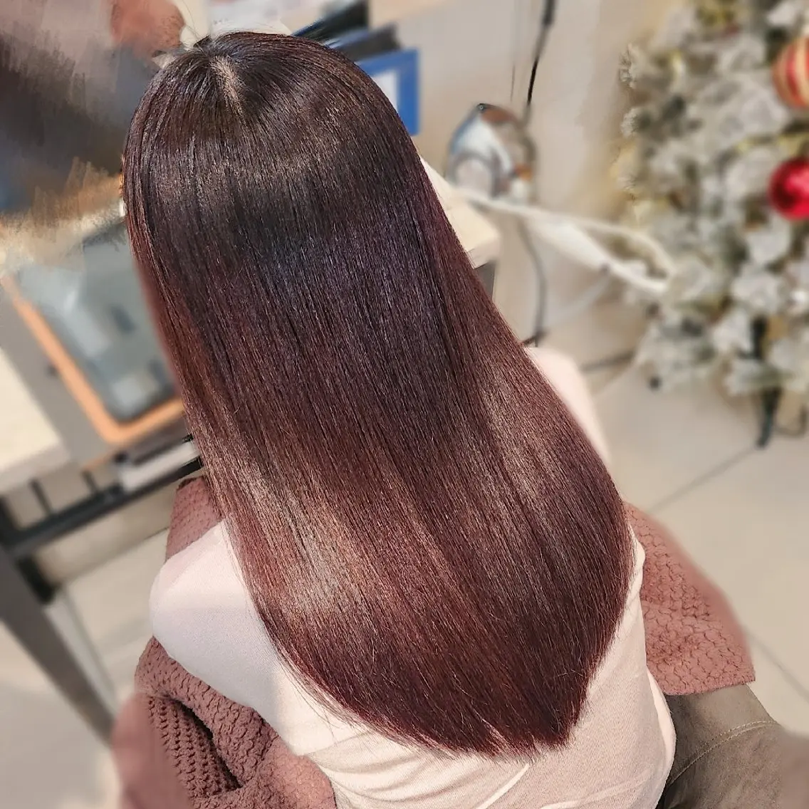 カラー くまだ あかねฅ🐶🐾のヘアスタイル