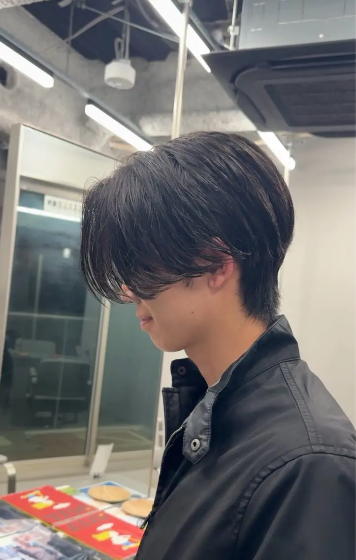ショート パーマ メンズ メンズパーマ ニュアンスパーマ 博多メンズパーマ特化 ベップハルキのヘアスタイル