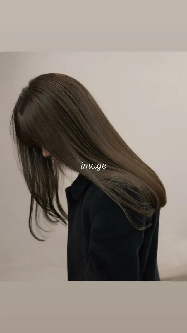 🫒うるツヤ透け感カラー🫒の写真