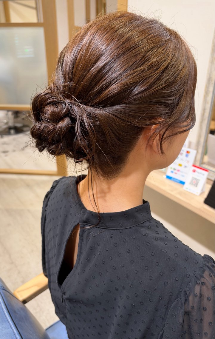 セミロング ヘアセット Connect Rumiのヘアスタイル