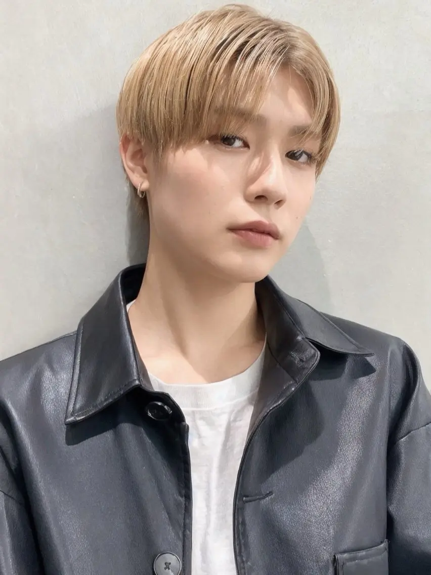 メンズ センターパート 門岡 昌輝のヘアスタイル