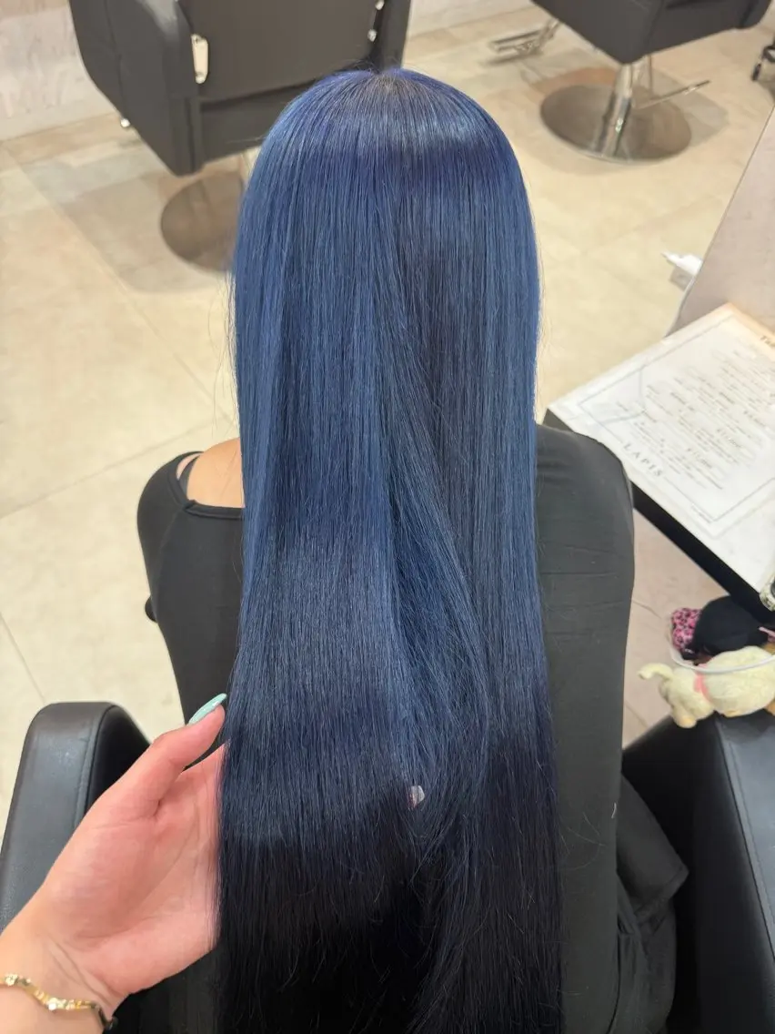 ロング ヘアカラー ゆりあ☆彡 Lapisのヘアスタイル