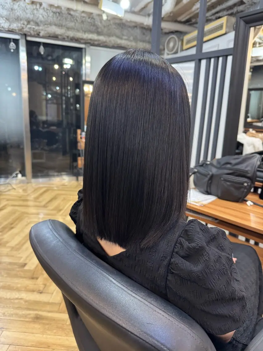 セミロング トリートメント ヘッドスパ ヘアセット 佐藤景流/自由が丘で 叶う髪質改善/メンズのヘアスタイル