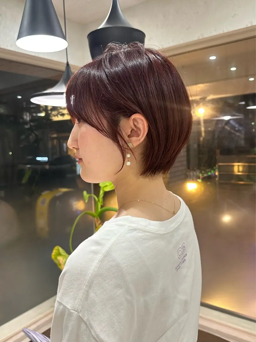 カット+髪質改善カラー+ハイケアの写真