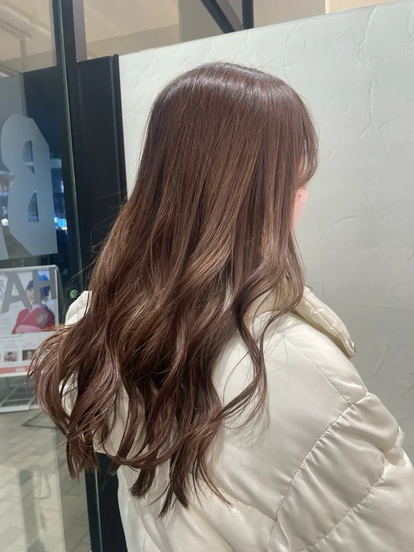 ロング カラー ヘアカラー ヘッドスパ 🫧【ちゅるんカラ ー】あいみ🫧のヘアスタイル