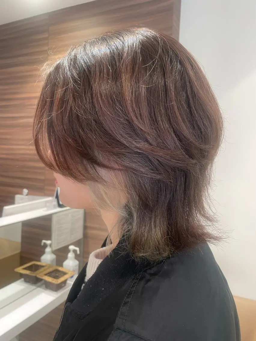 ショート カラー ミストバング ブリーチ フェイスフレーミング 顔周りカット カット ヘアカラー トリートメント 韓国ヘアメイク🎀/ 縮毛矯正✨山本媛香のヘアスタイル