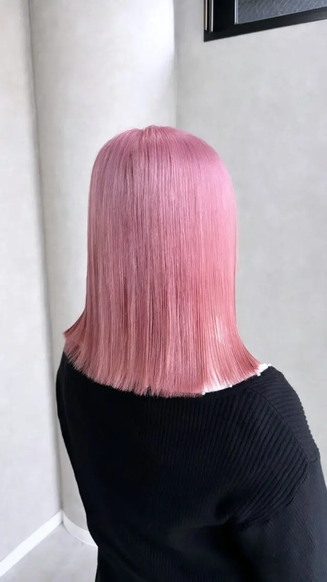 ミディアム 梅田/ハイトーン 🎀Rumina🎀のヘアスタイル