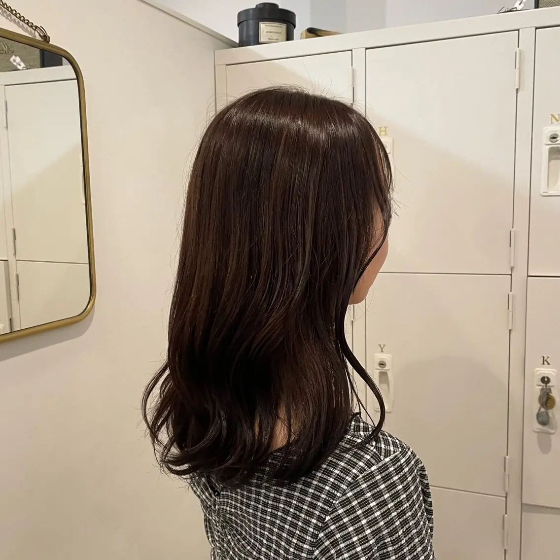 セミロング カラー canon/レイヤー /透明感カラーのヘアスタイル