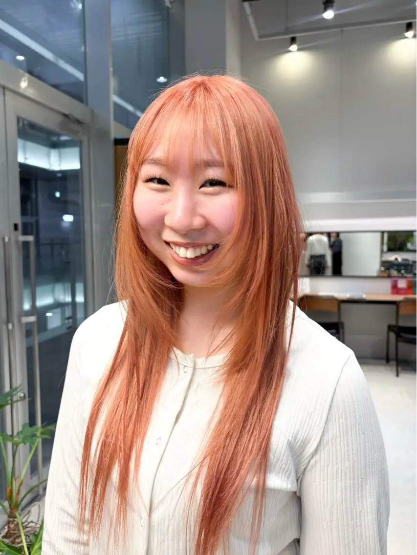 ロング カラー 艶カラー🪽/ 市來心優のヘアスタイル