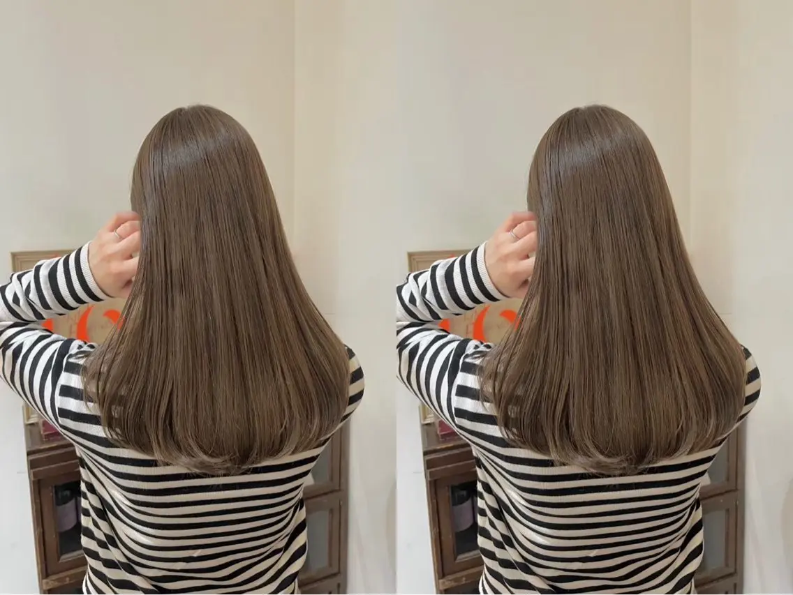 ミディアム カラー 💭比嘉 琉希💭のヘアスタイル
