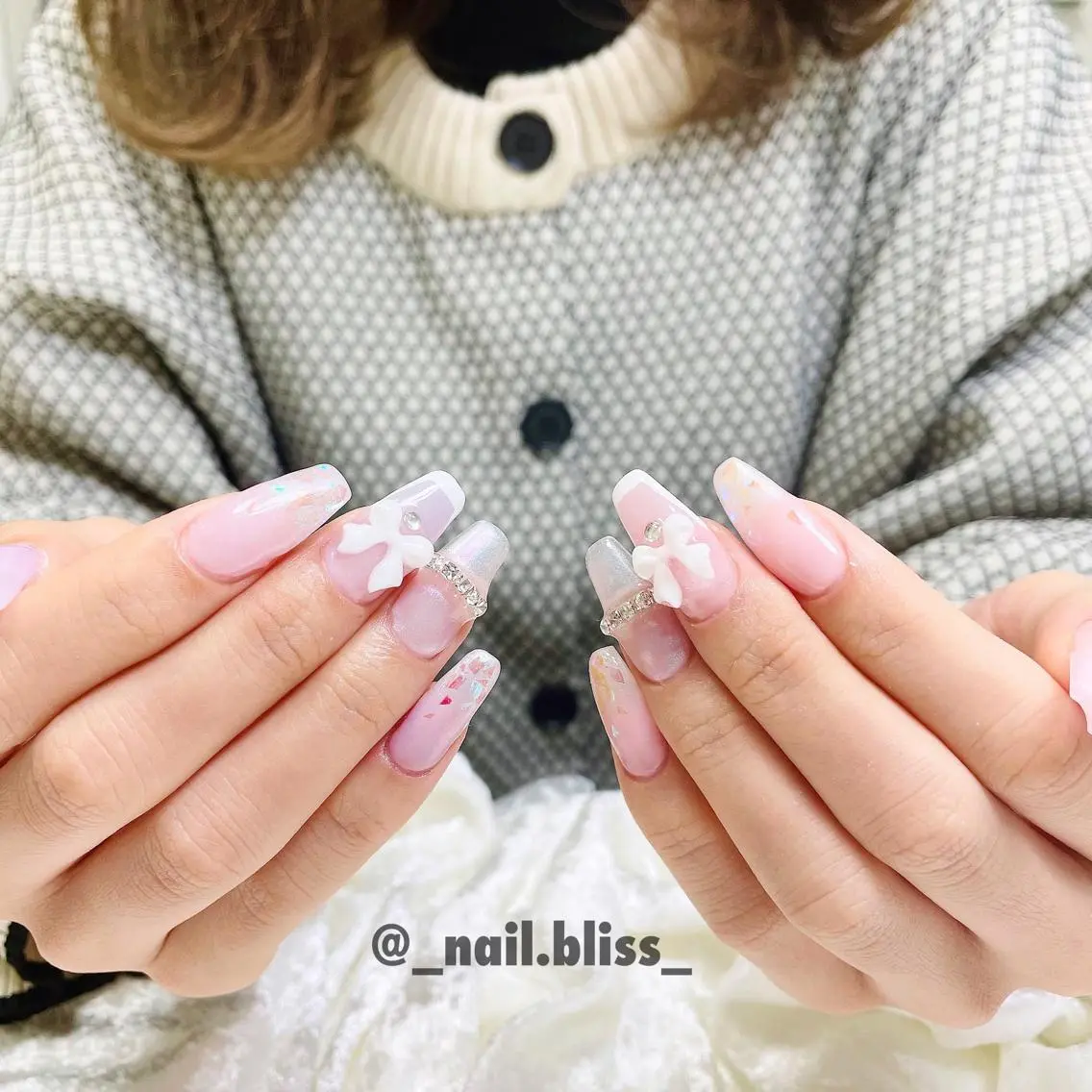 ネイル ワンホンネイル ハンドネイル NAIL BLISSのネイルデザイン
