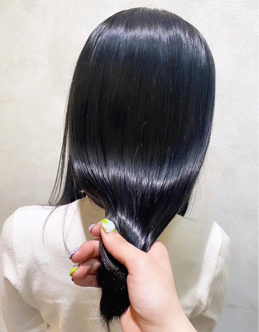 セミロング パーマ 髪質改善 トリートメント カット 縮毛矯正 💎髪質改善専門 jewel boxのヘアスタイル